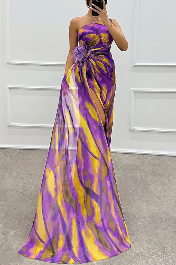 Aurora Valencia | Vibrant Draped Dress