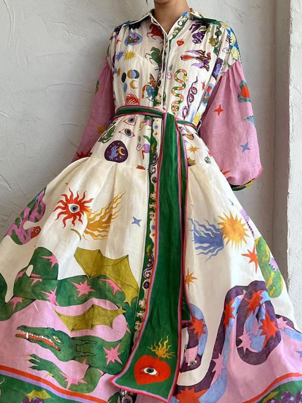 Aurora Valencia | Beach Glam Pleated Loose Dress