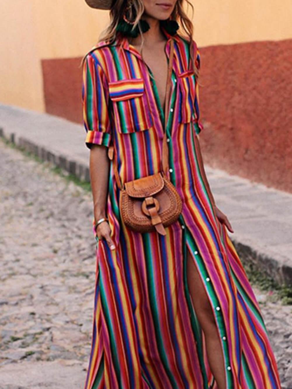 Aurora Valencia | Summer Shirt Maxi Skirt