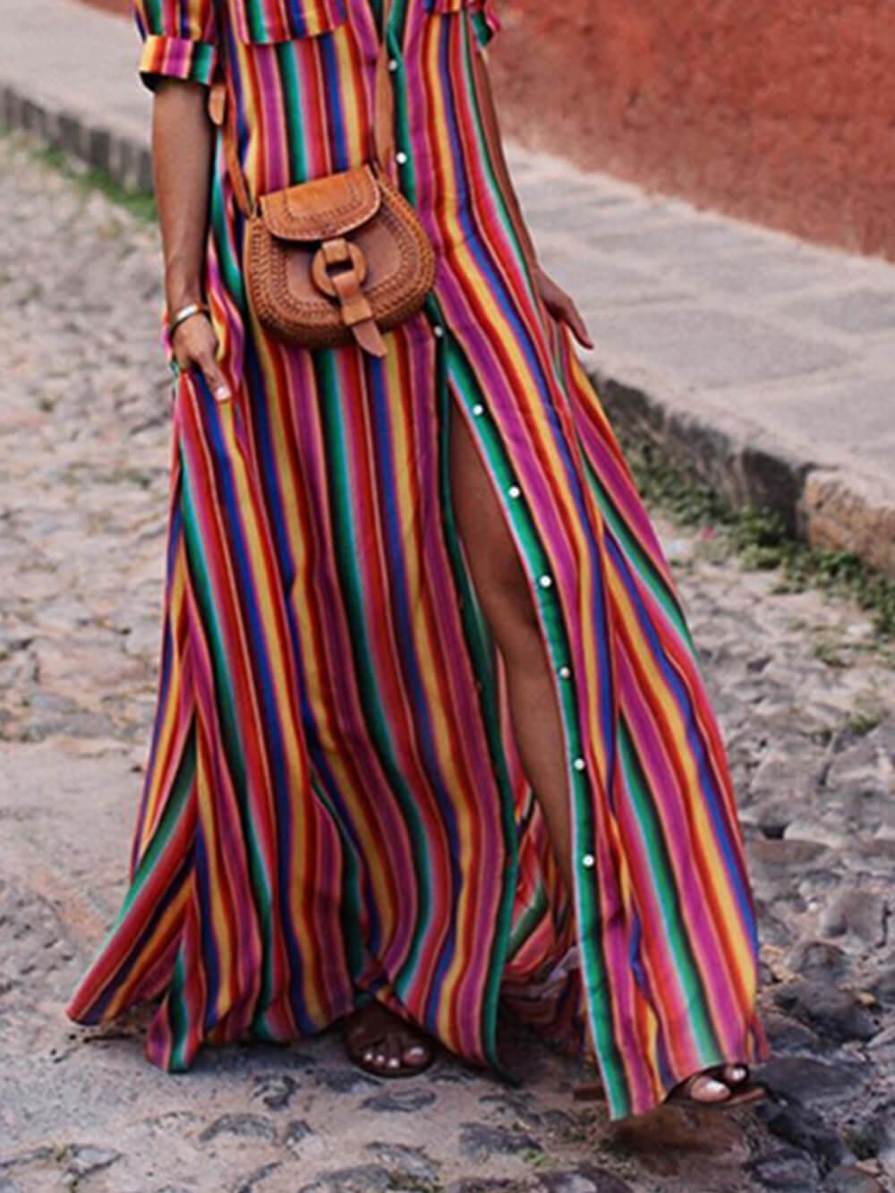 Aurora Valencia | Summer Shirt Maxi Skirt
