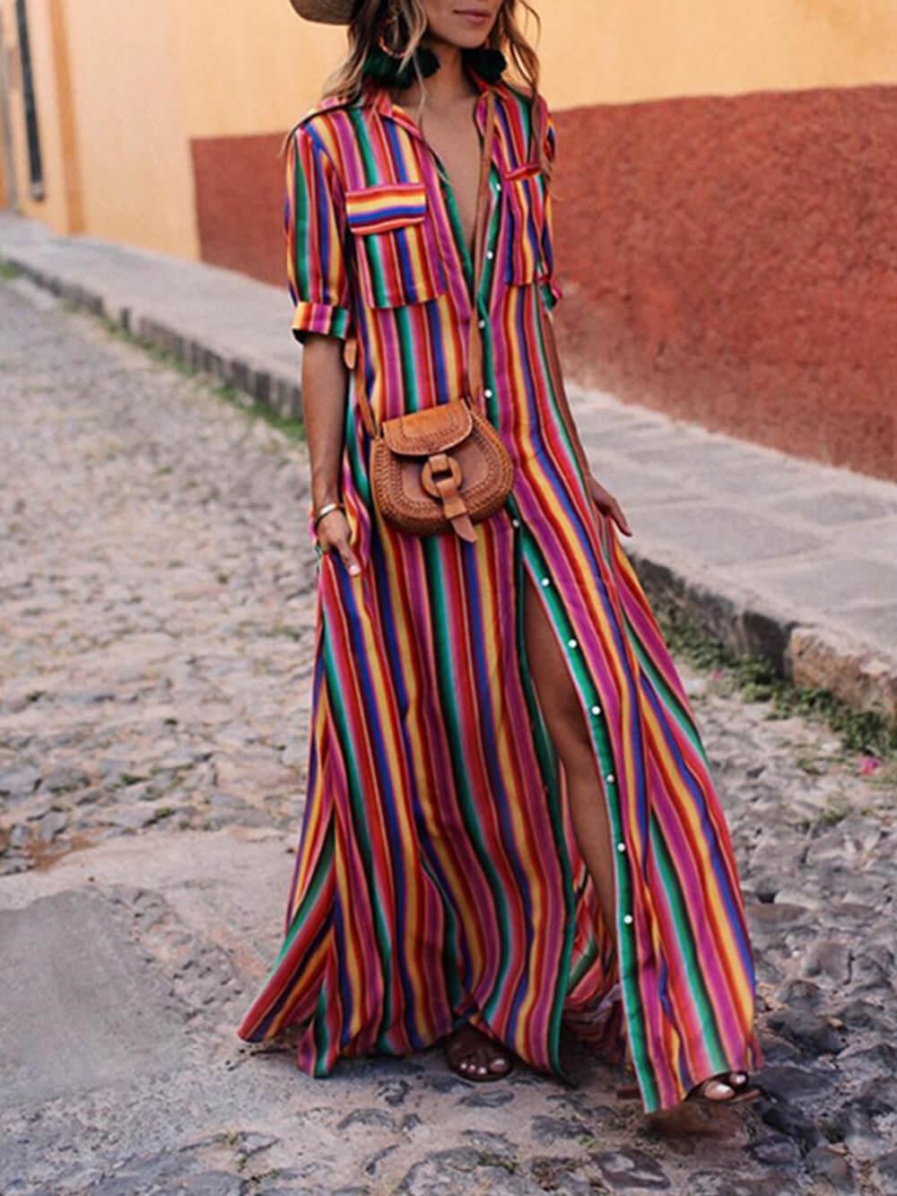 Aurora Valencia | Summer Shirt Maxi Skirt