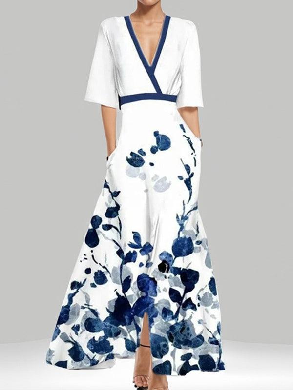 Aurora Valencia  |  Elegant Maxi Dress