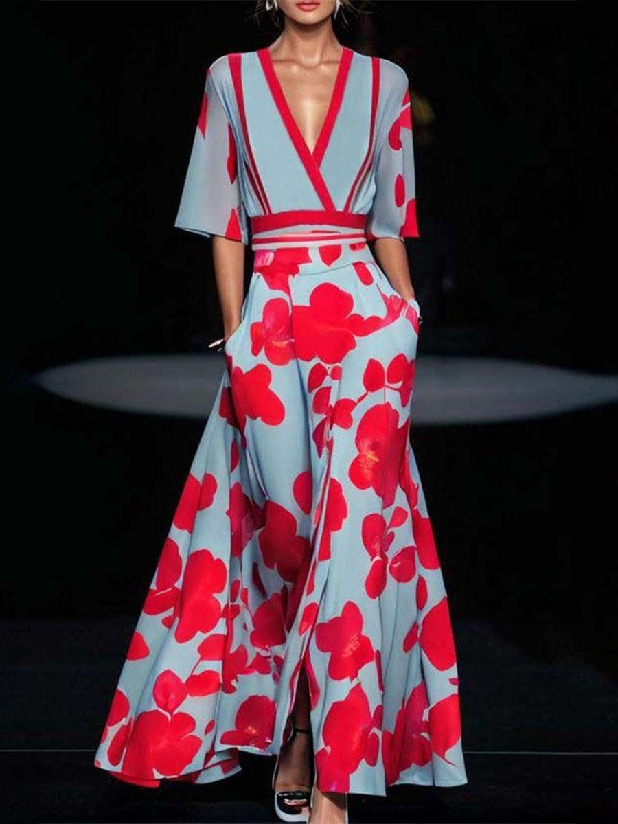 Aurora Valencia  |  Elegant Maxi Dress