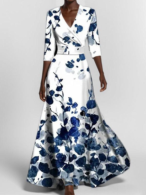 Aurora Valencia  |  Elegant Maxi Dress