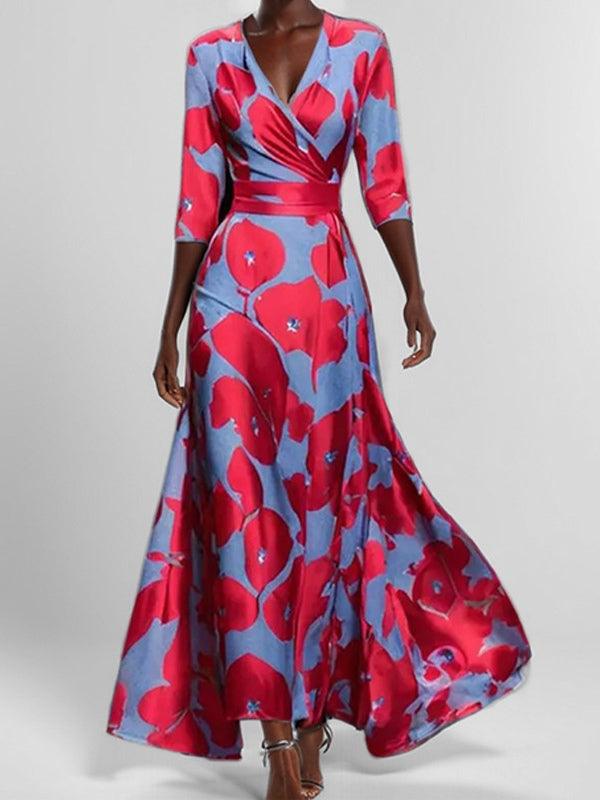 Aurora Valencia  |  Elegant Maxi Dress