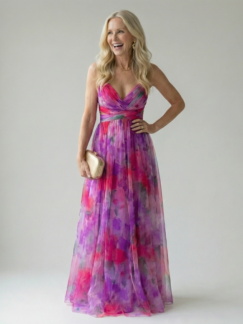 Aurora Valencia | Soft Wrap Maxi Dress
