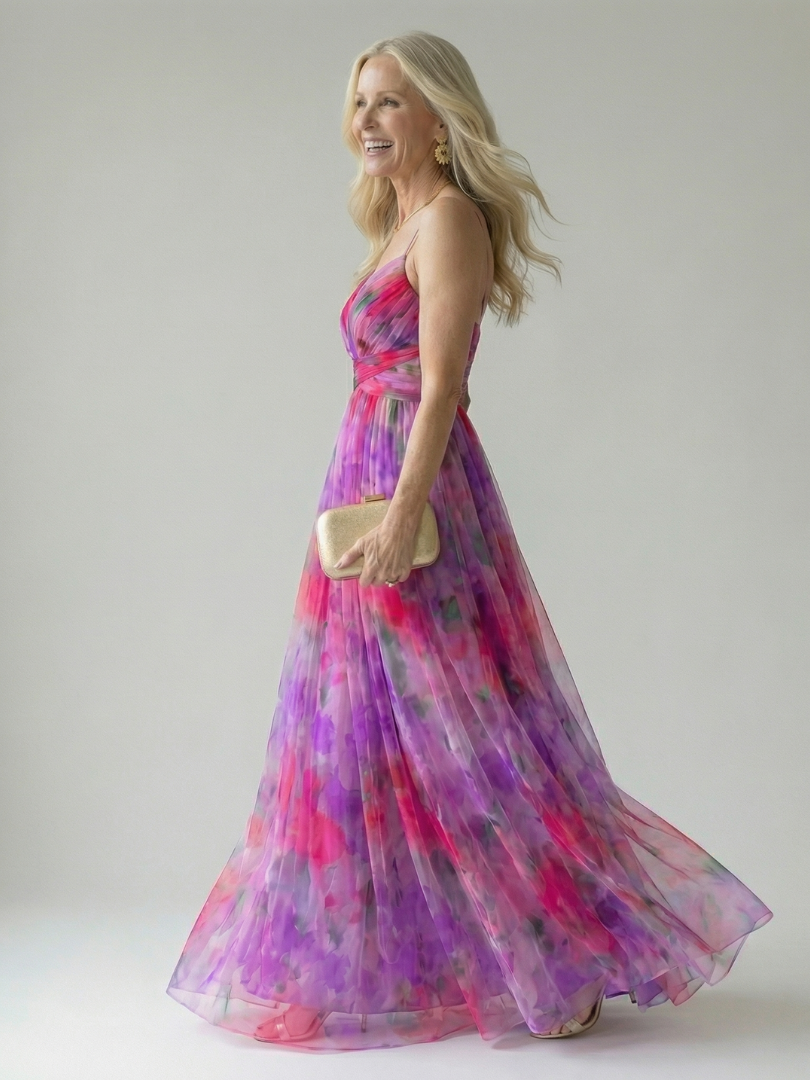 Aurora Valencia | Soft Wrap Maxi Dress