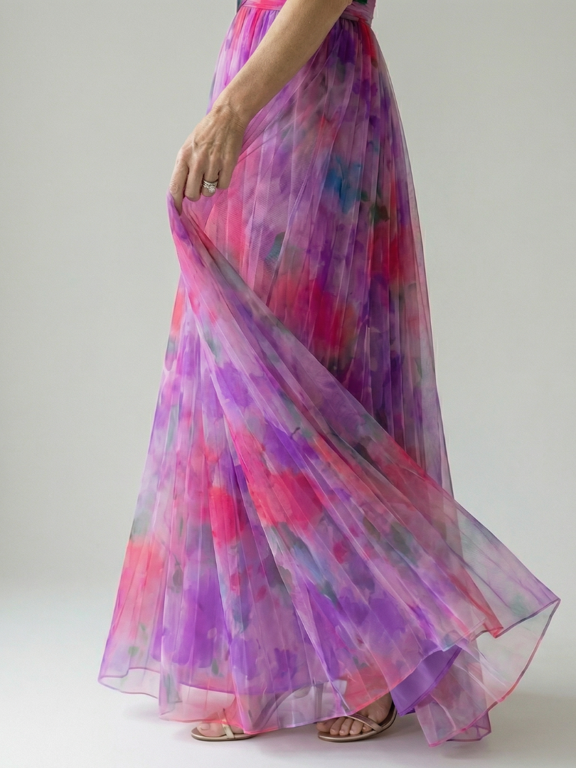 Aurora Valencia | Soft Wrap Maxi Dress