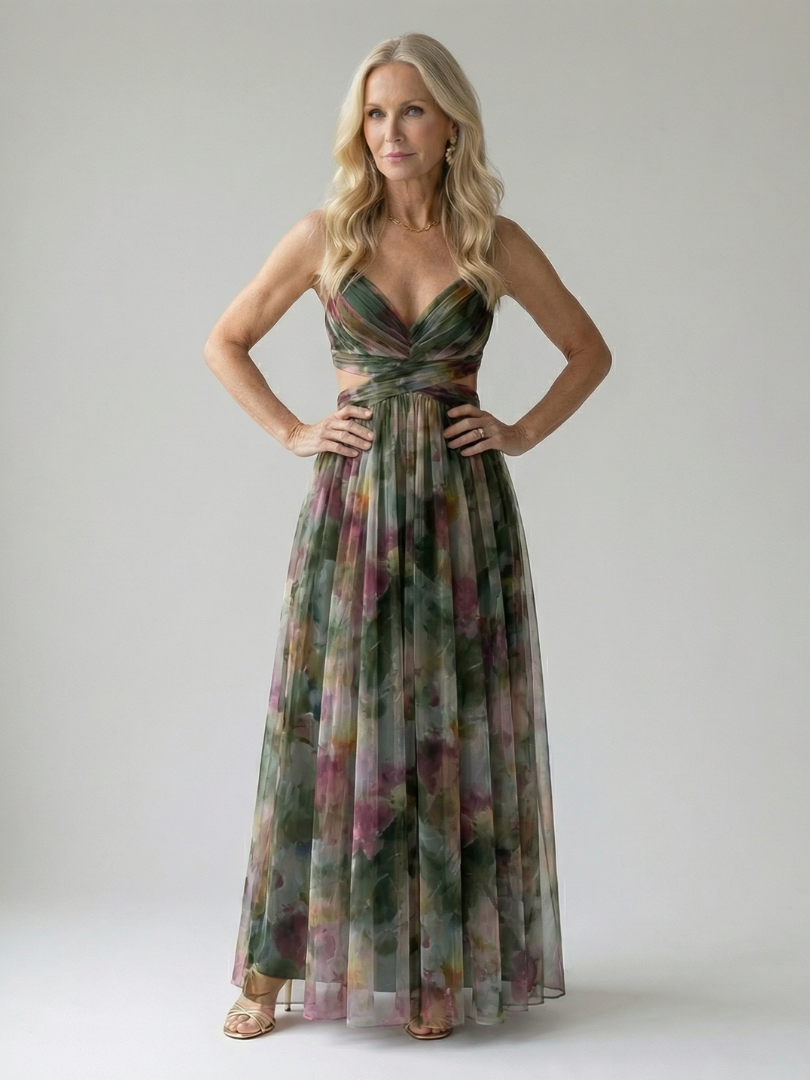 Aurora Valencia | Soft Wrap Maxi Dress