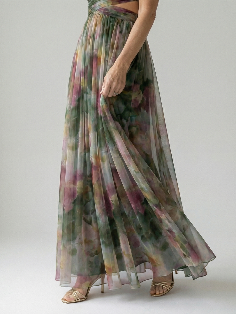 Aurora Valencia | Soft Wrap Maxi Dress