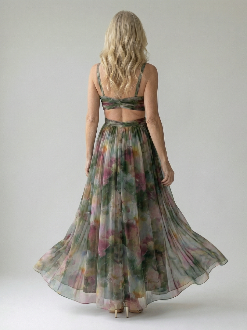 Aurora Valencia | Soft Wrap Maxi Dress