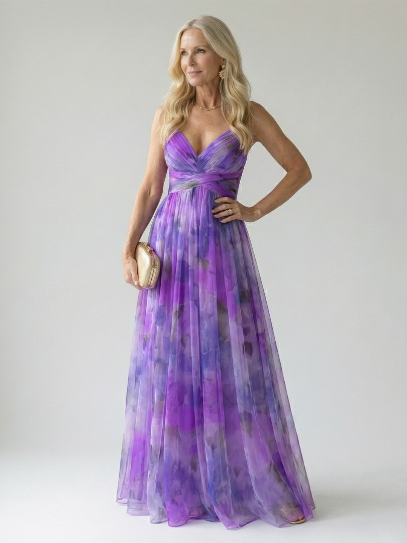 Aurora Valencia | Soft Wrap Maxi Dress