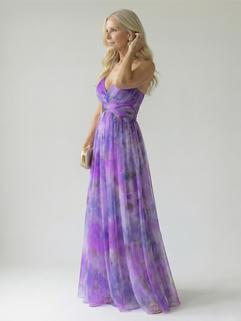 Aurora Valencia | Soft Wrap Maxi Dress