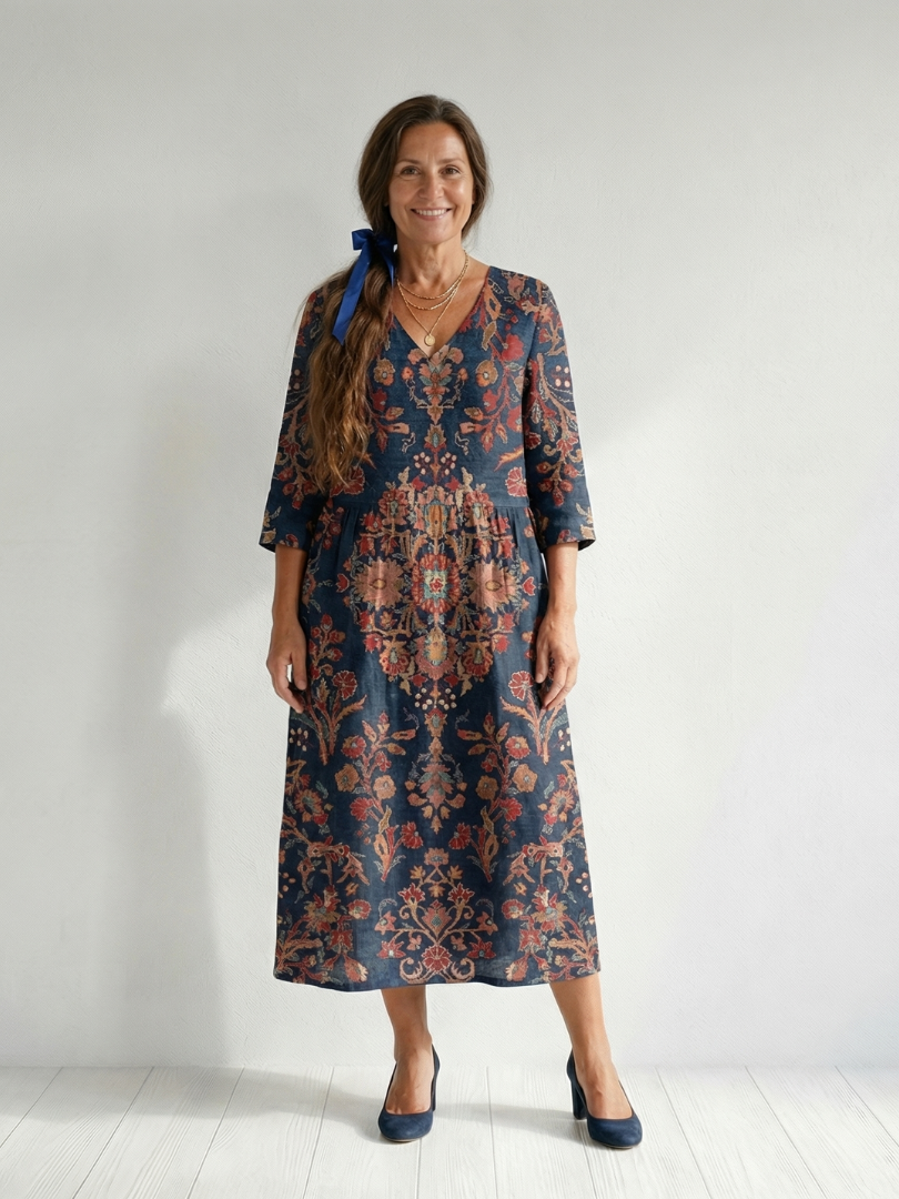 Aurora Valencia | Soft Form Midi Dress