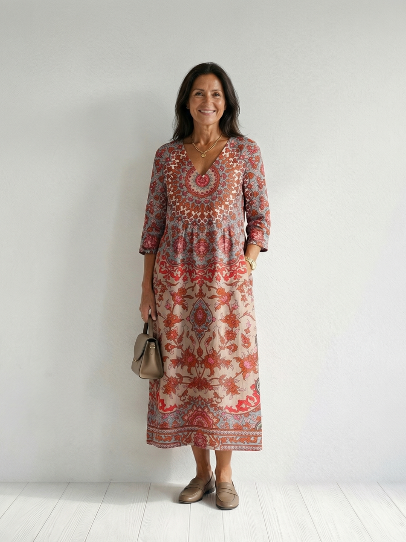 Aurora Valencia | Balanced Fit Midi Dress