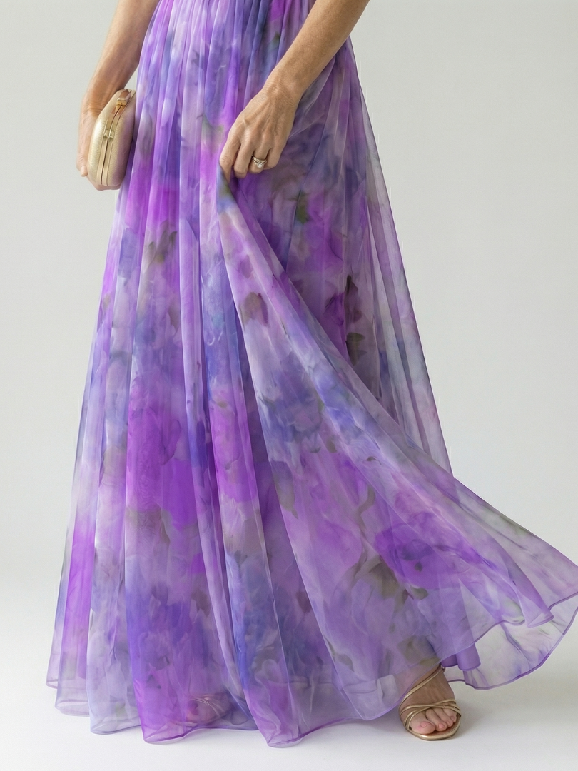 Aurora Valencia | Soft Wrap Maxi Dress
