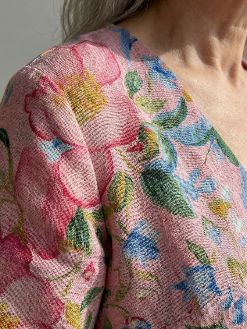Aurora Valencia | Light Form Floral Midi Dress