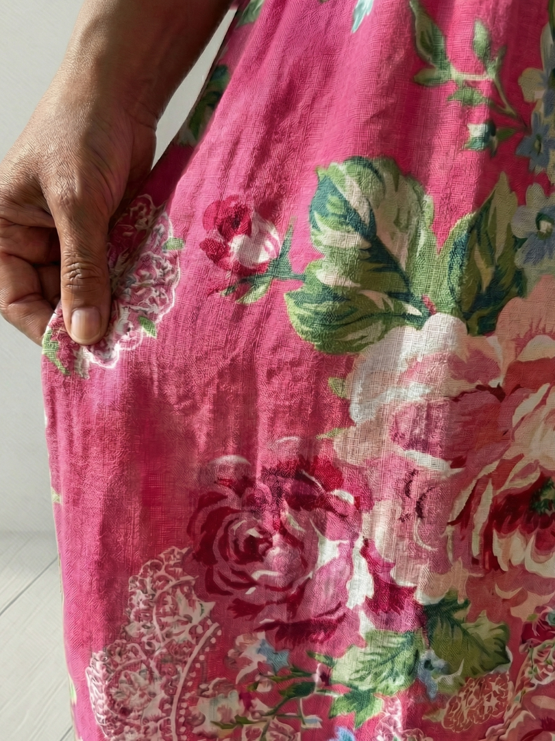 Aurora Valencia | Garden Bloom Midi Dress