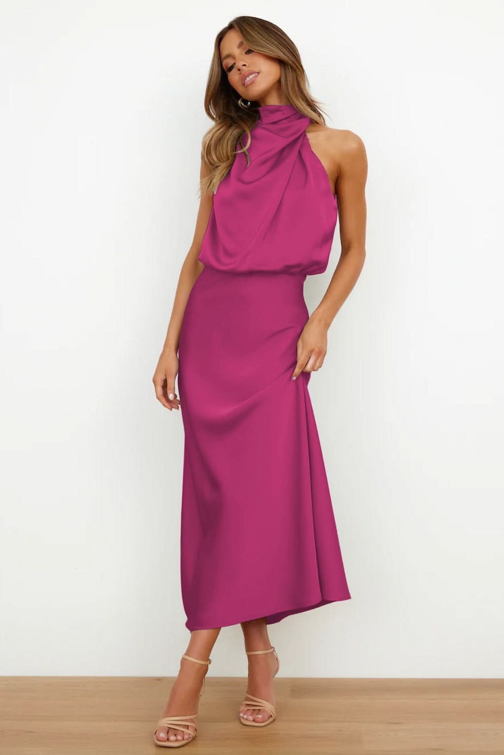 Aurora Valencia | Draped Dress