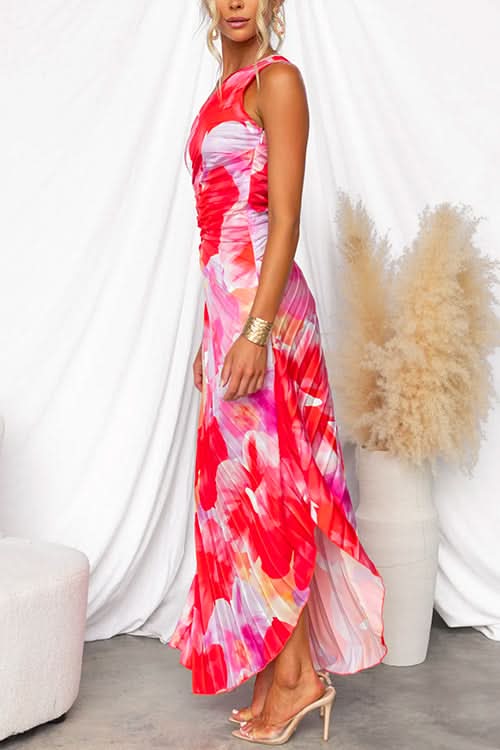 Aurora Valencia | Vibrant Tropical Evening Dress