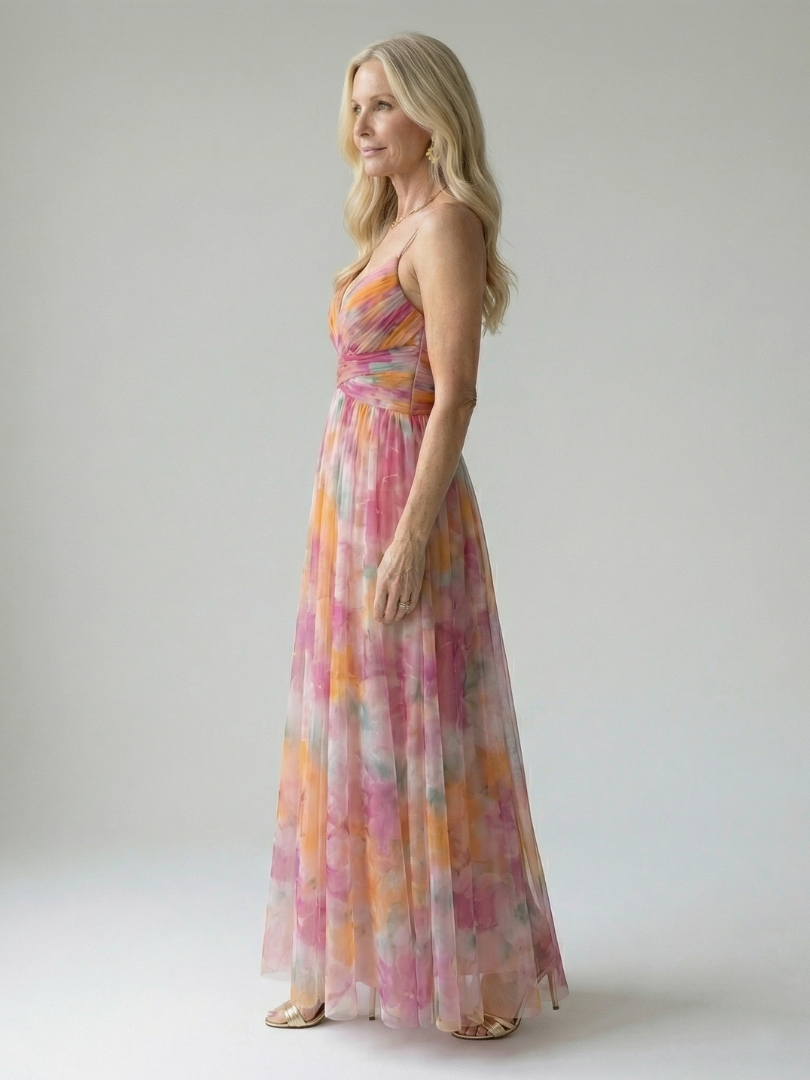 Aurora Valencia | Soft Wrap Maxi Dress