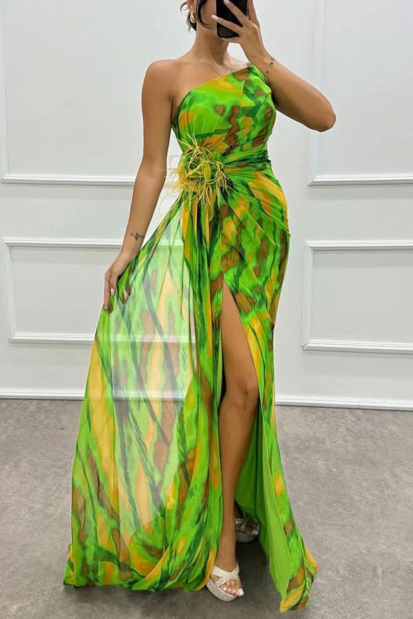 Aurora Valencia | Vibrant Draped Dress