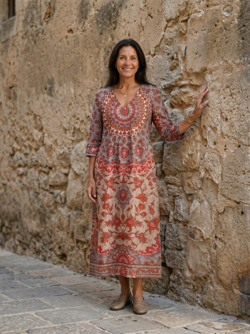 Aurora Valencia | Balanced Fit Midi Dress