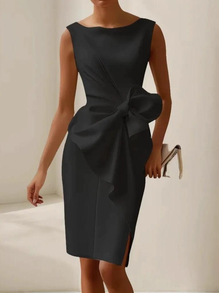 Aurora Valencia  | Holiday Mood New Bow Tie Dress Edition