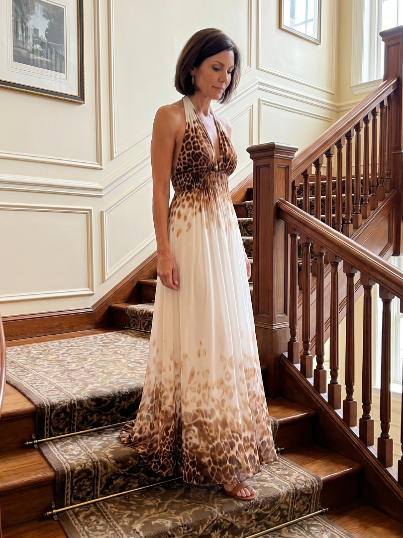 Aurora Valencia | Pleated White Midi Dress