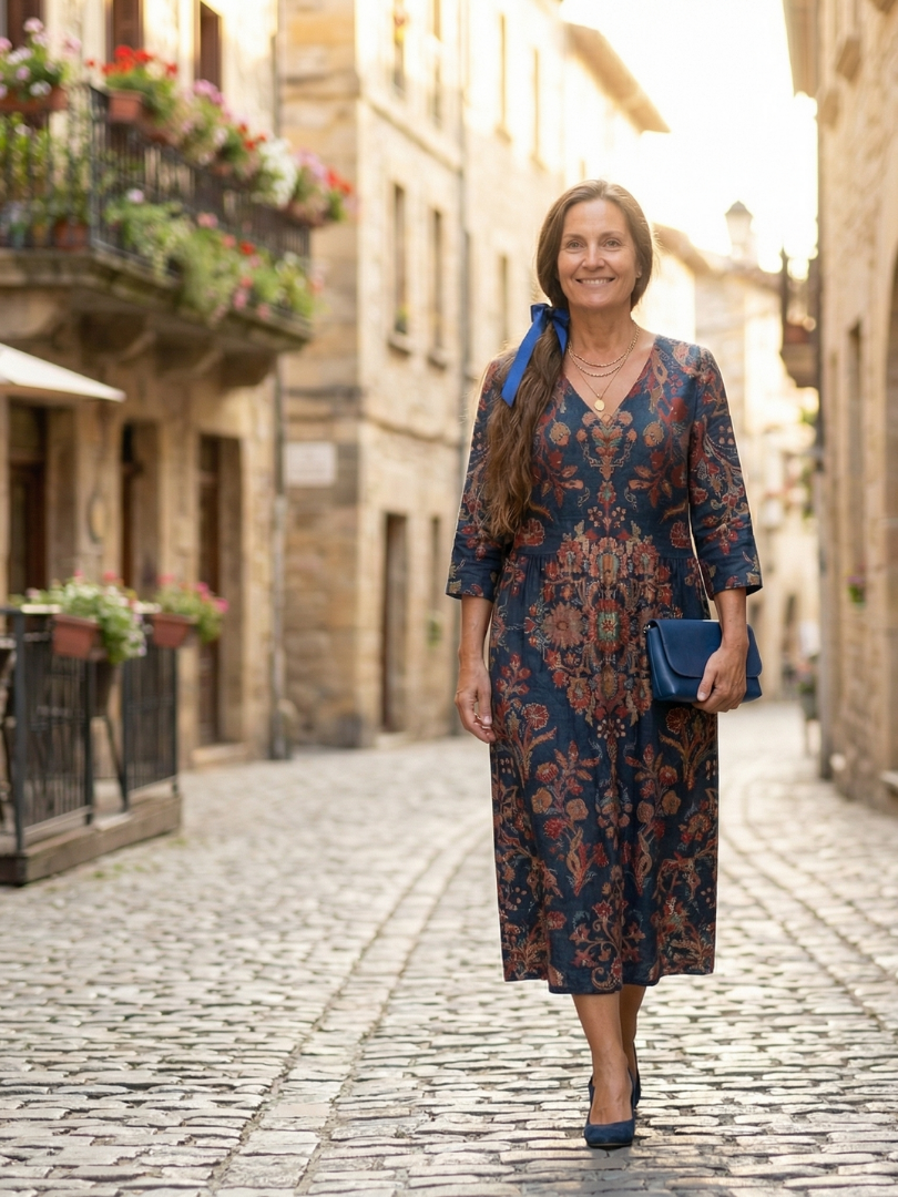 Aurora Valencia | Soft Form Midi Dress