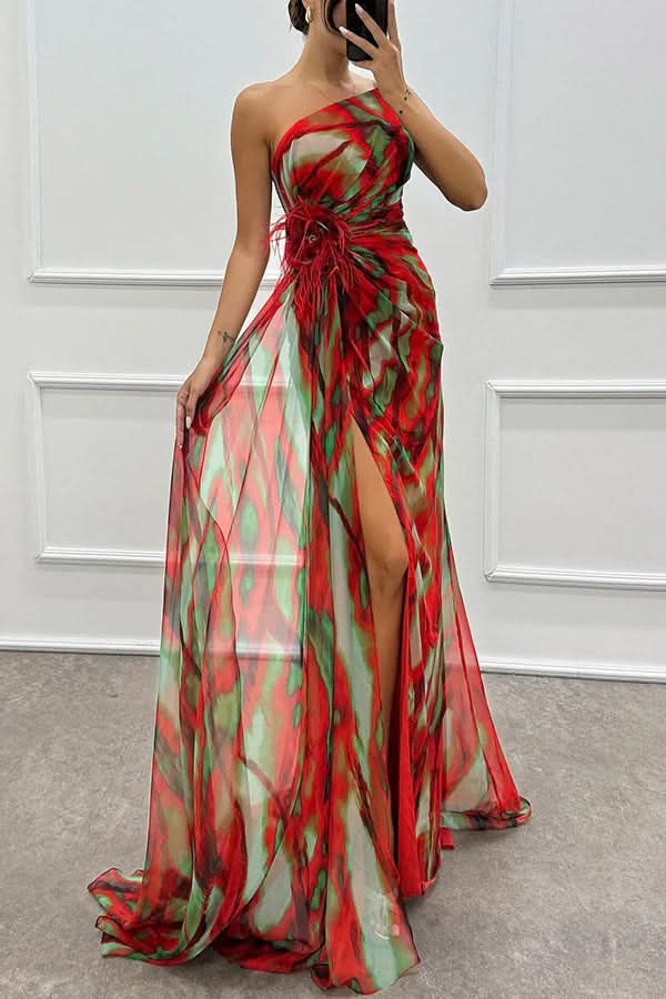 Aurora Valencia | Vibrant Draped Dress