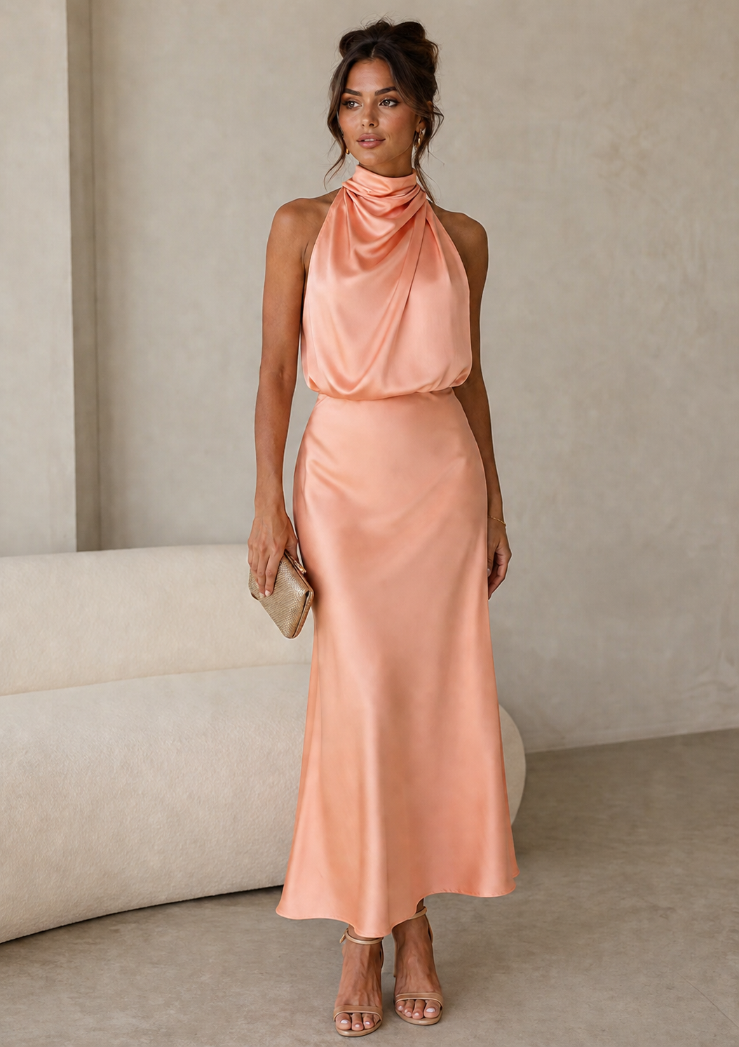 Aurora Valencia | Draped Dress