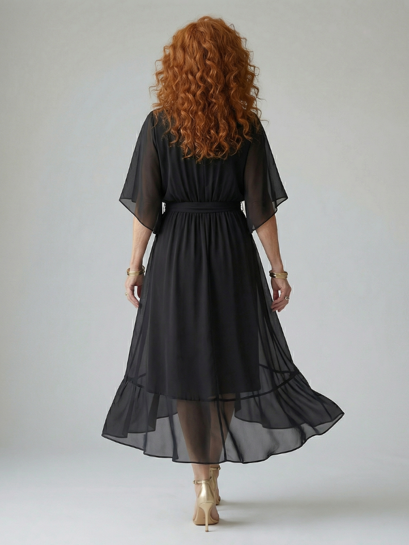 Aurora Valencia | Light Drape Midi Dress