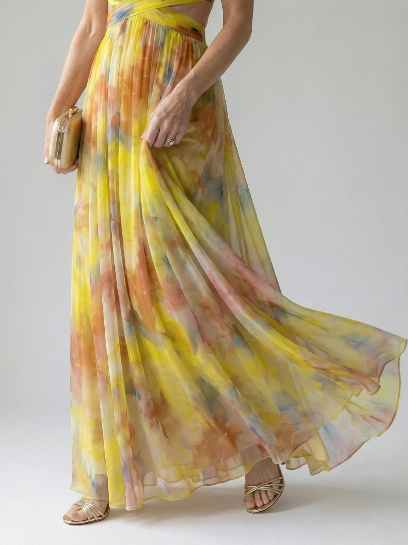 Aurora Valencia | Soft Wrap Maxi Dress