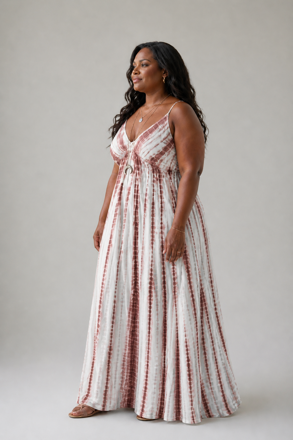 Aurora Valencia | Casual Fit Soft Dye Midi Dress