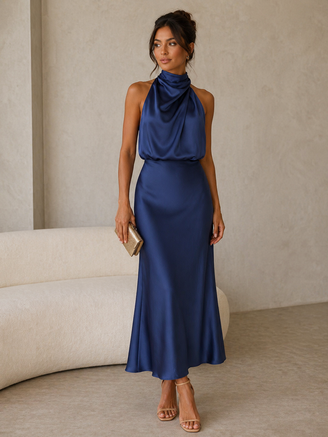 Aurora Valencia | Draped Dress