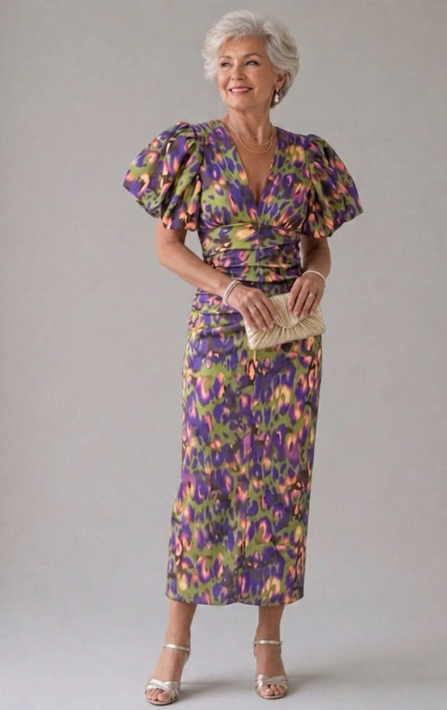 Aurora Valencia |Dress with Puff Sleeves