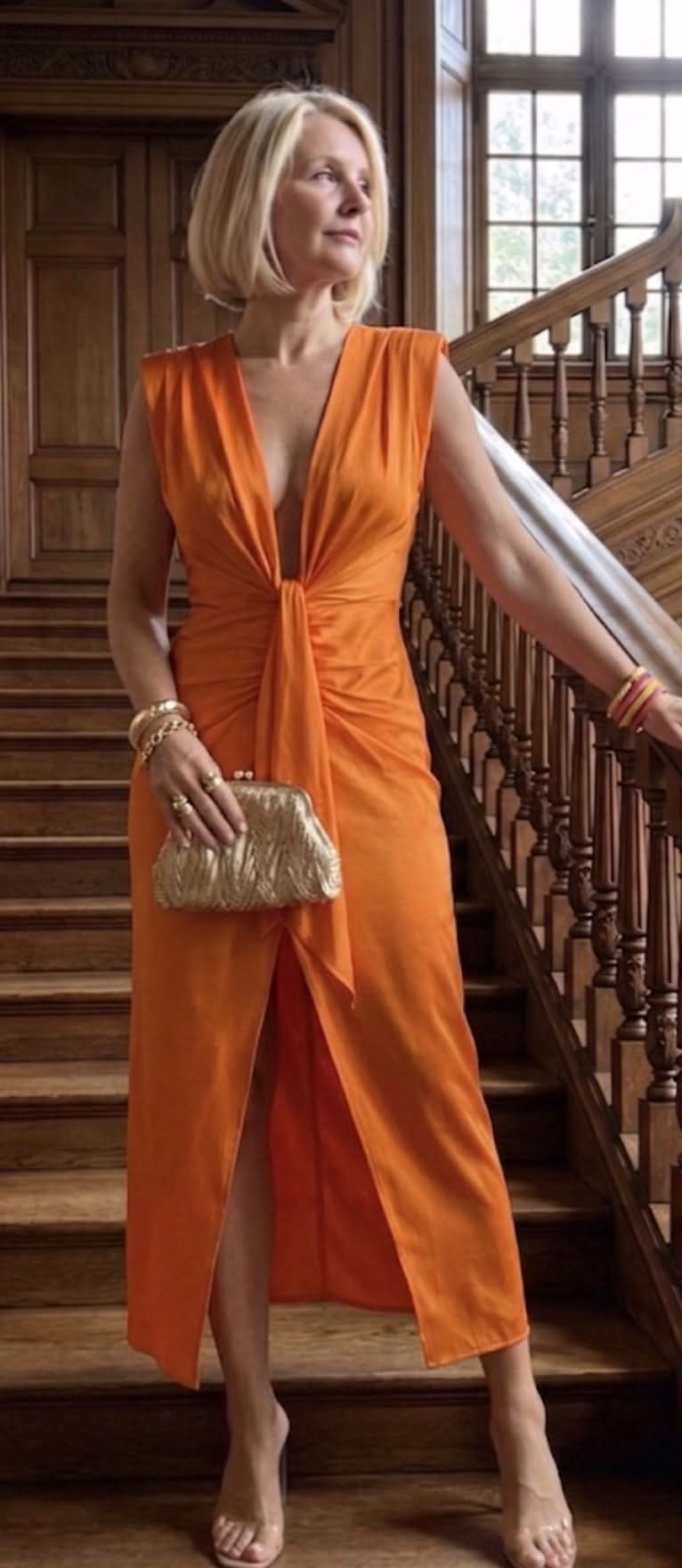 Aurora Valencia | Elegant Pleated Dress