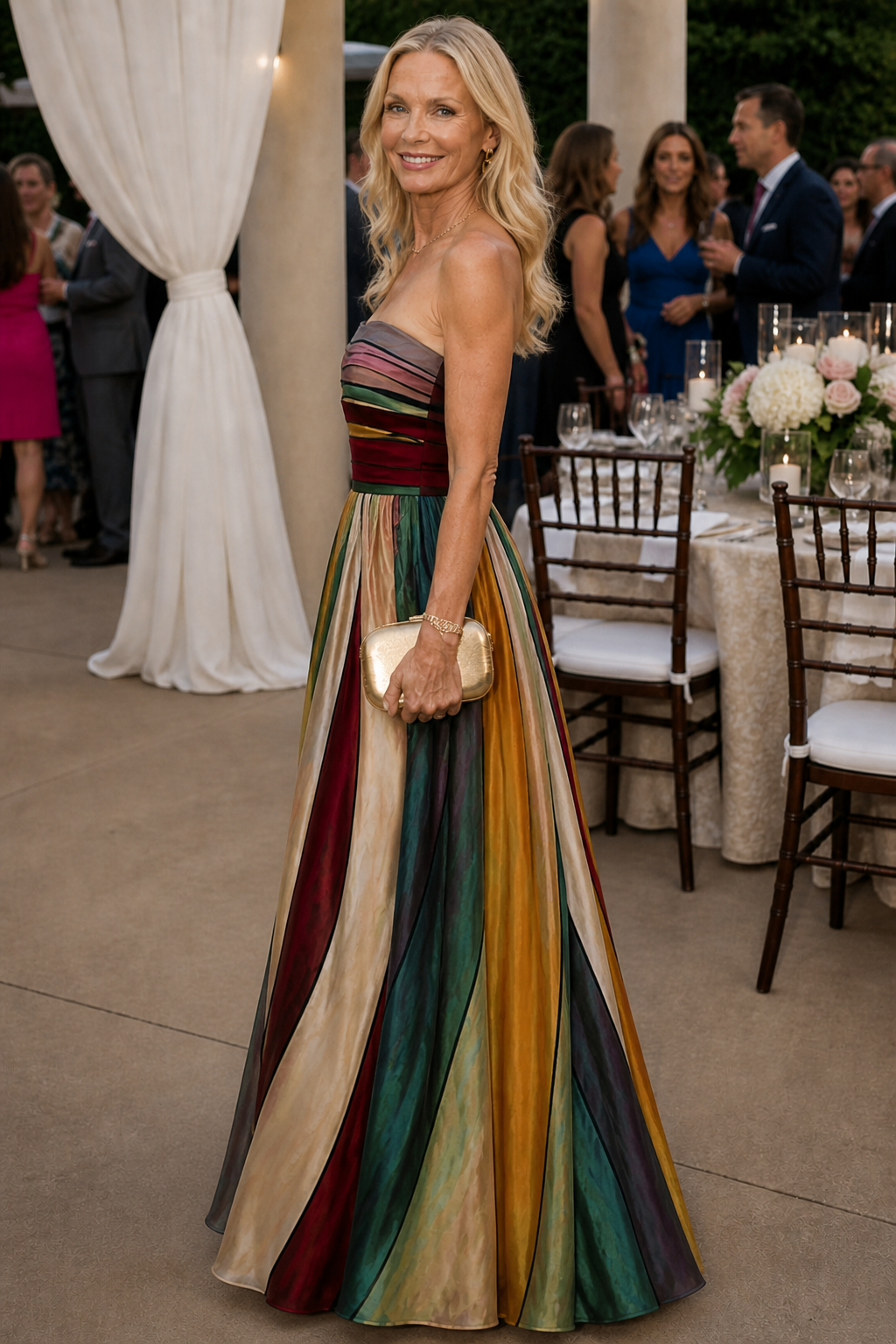 Aurora Valencia | Effortless Strapless A-Line Dress
