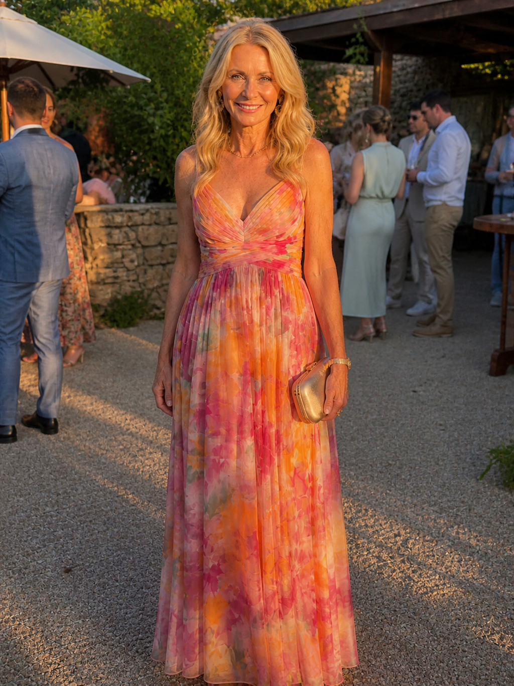 Aurora Valencia | Soft Wrap Maxi Dress