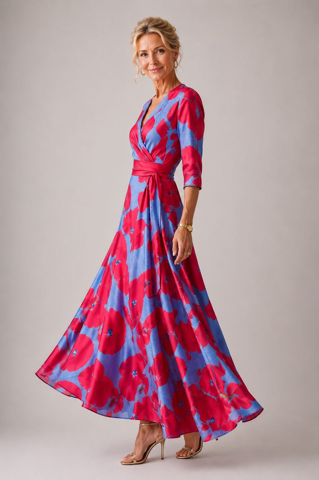 Aurora Valencia | Comfortable dress for every day with V-neck