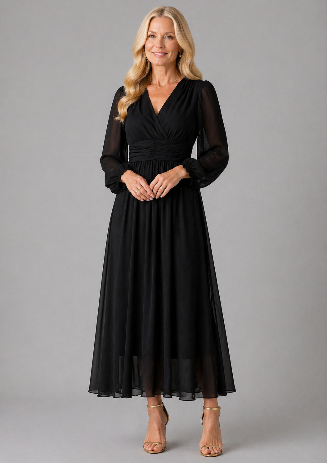 Aurora Valencia | Elegant Wrap Dress