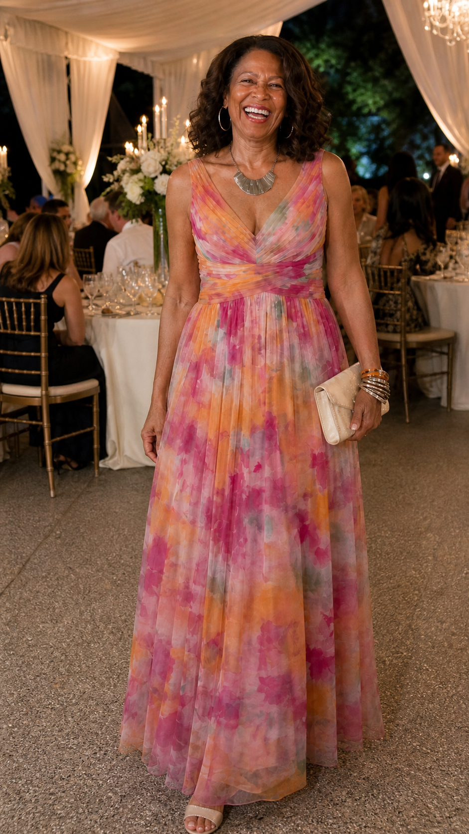 Aurora Valencia | Soft Wrap Maxi Dress