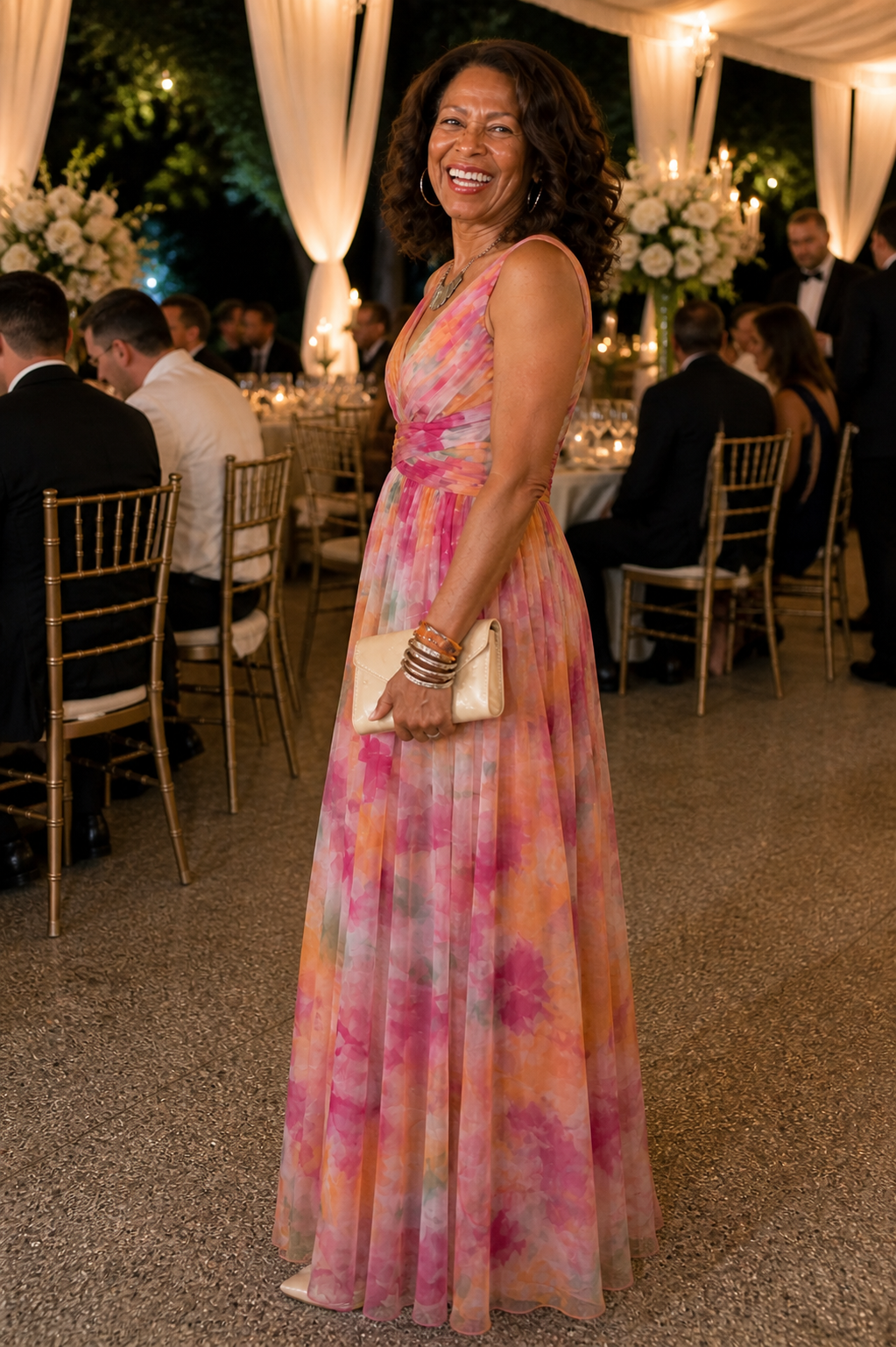 Aurora Valencia | Soft Wrap Maxi Dress