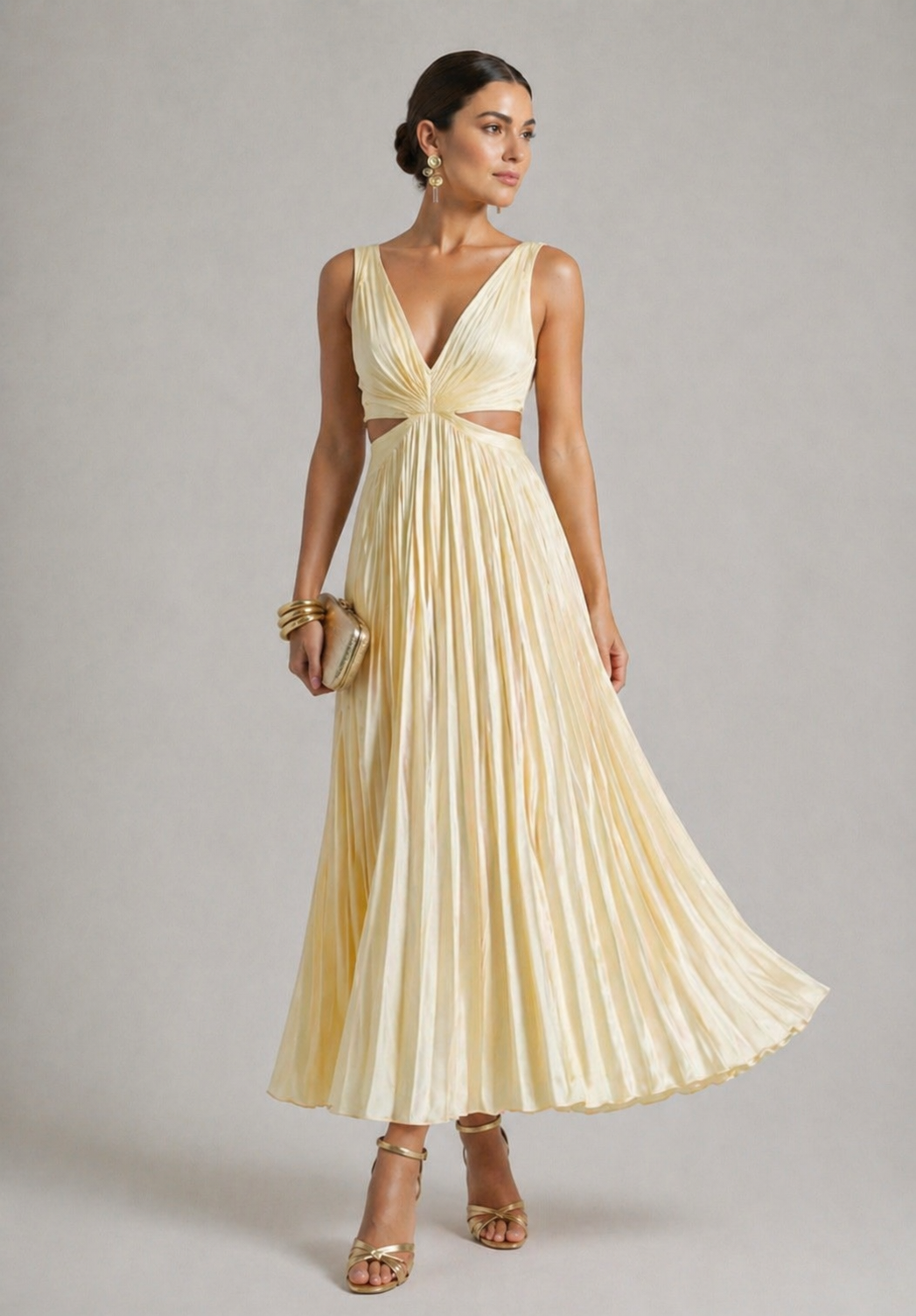 Aurora Valencia | Radiant Twist Dress