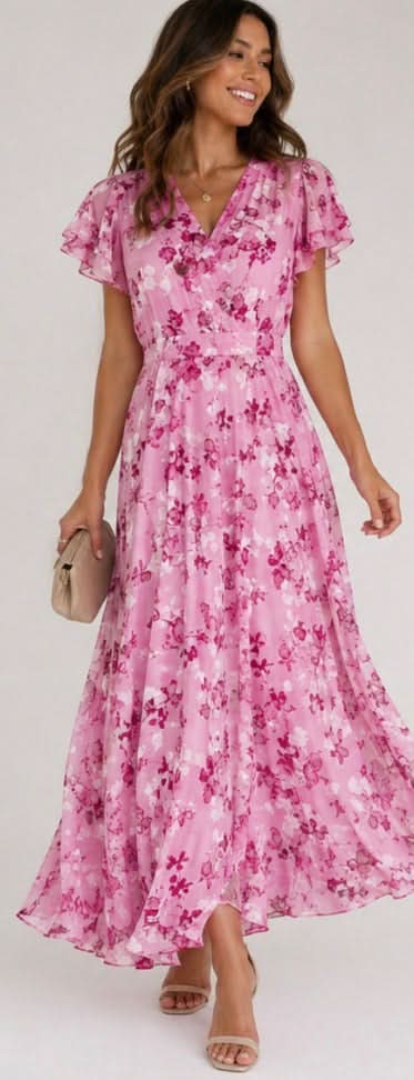 Aurora Valencia | Glamorous dress that covers the belly