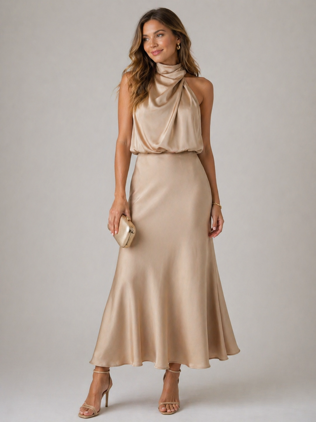 Aurora Valencia | Draped Dress