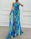Aurora Valencia | Vibrant Draped Dress