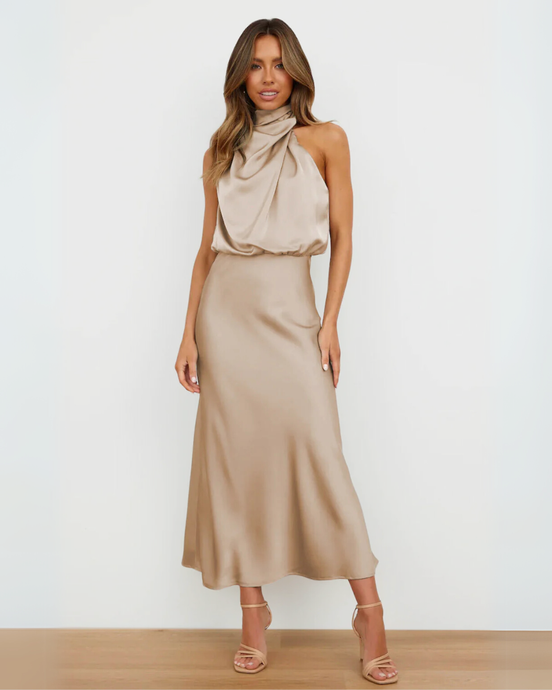 Aurora Valencia | Draped Dress