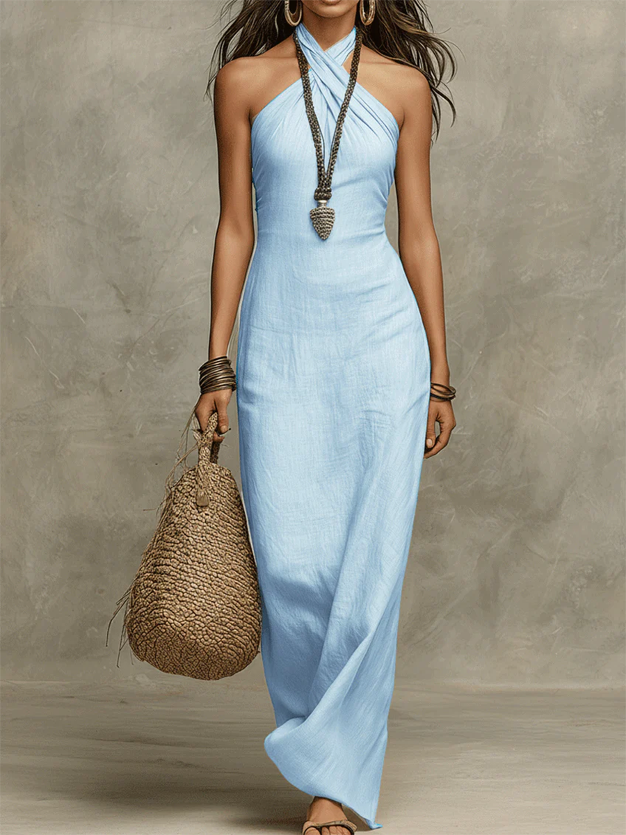 Aurora Valencia  | Vintage Elegant Maxi Dress